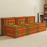 WOWMAX Floor Sofa Couch Boho –Sun Totem