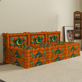 WOWMAX Floor Sofa Couch Boho –Mandala Glow