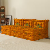 WOWMAX Floor Sofa Couch Boho –Sahara Palette