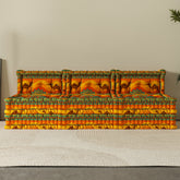 WOWMAX Floor Sofa Couch Boho –Boho Sunset