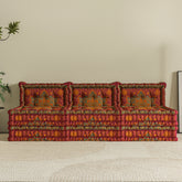 WOWMAX Floor Sofa Couch Boho –Turkish Nomad Tapestry