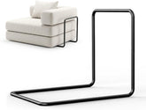 WOWMAX Floor Sofa Support Frame, Freestanding Metal Back Support, No Wall Needed, Fits Most Floor Sofas