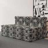 WOWMAX Floor Sofa Couch Boho –Fressia