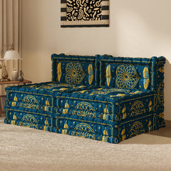 WOWMAX Floor Sofa Couch Boho –Jungle Vibes