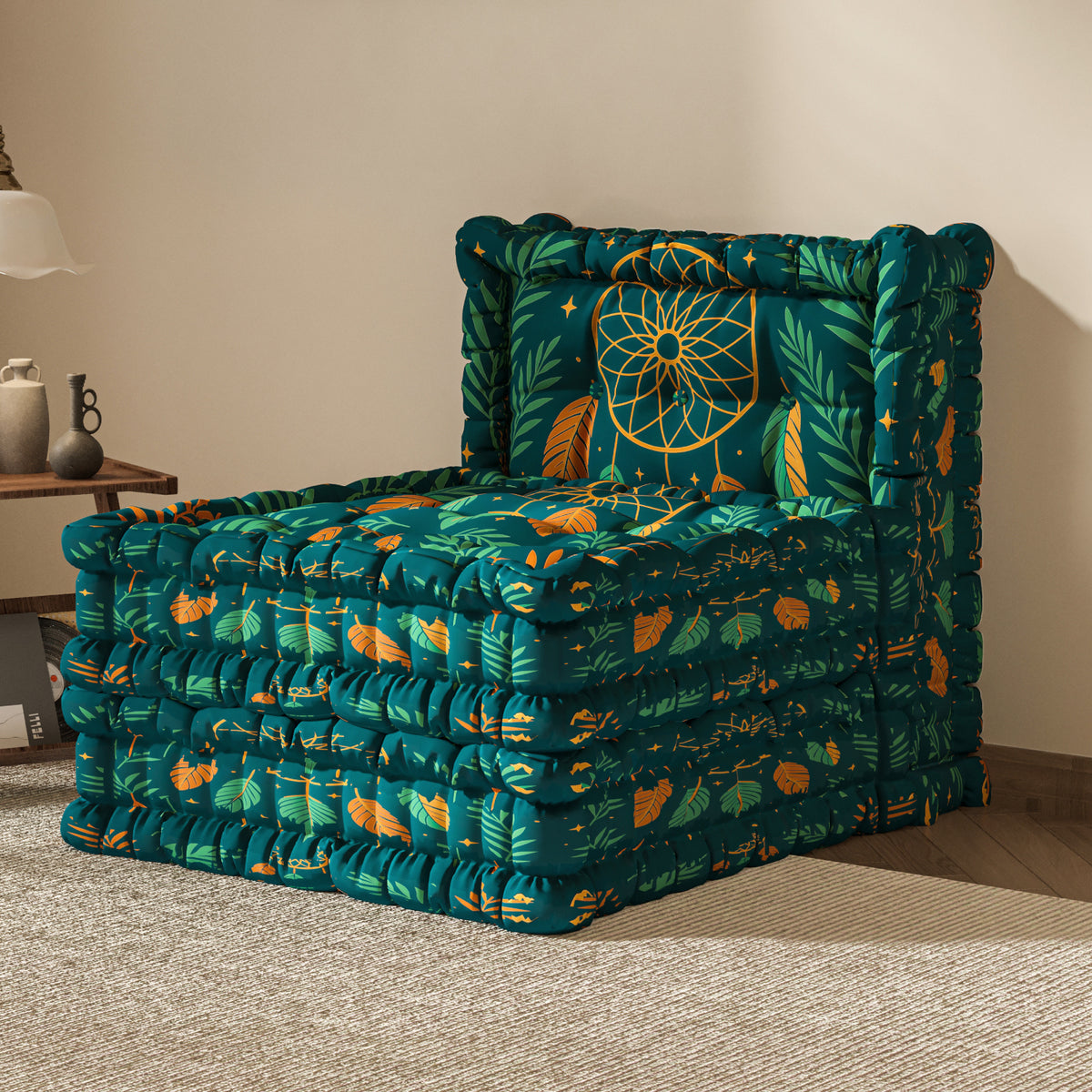 WOWMAX Floor Sofa Couch Boho –Persian Dream