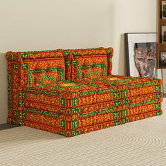 WOWMAX Floor Sofa Couch Boho –Sun Totem