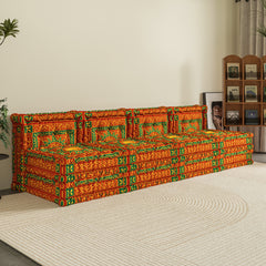 WOWMAX Floor Sofa Couch Boho –Sun Totem