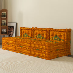 WOWMAX Floor Sofa Couch Boho –Sahara Palette