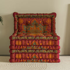 WOWMAX Floor Sofa Couch Boho –Turkish Nomad Tapestry