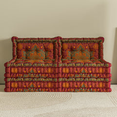 WOWMAX Floor Sofa Couch Boho –Turkish Nomad Tapestry