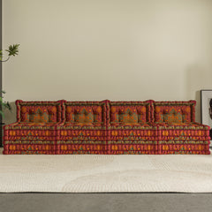 WOWMAX Floor Sofa Couch Boho –Turkish Nomad Tapestry