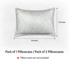 WOWMAX Cotton Pillow Cases——Gray