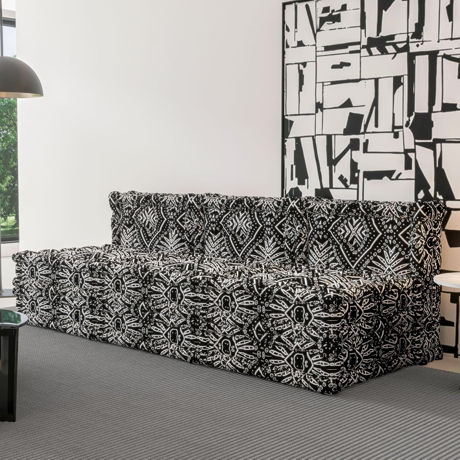 WOWMAX Floor Sofa Couch Boho –Fressia