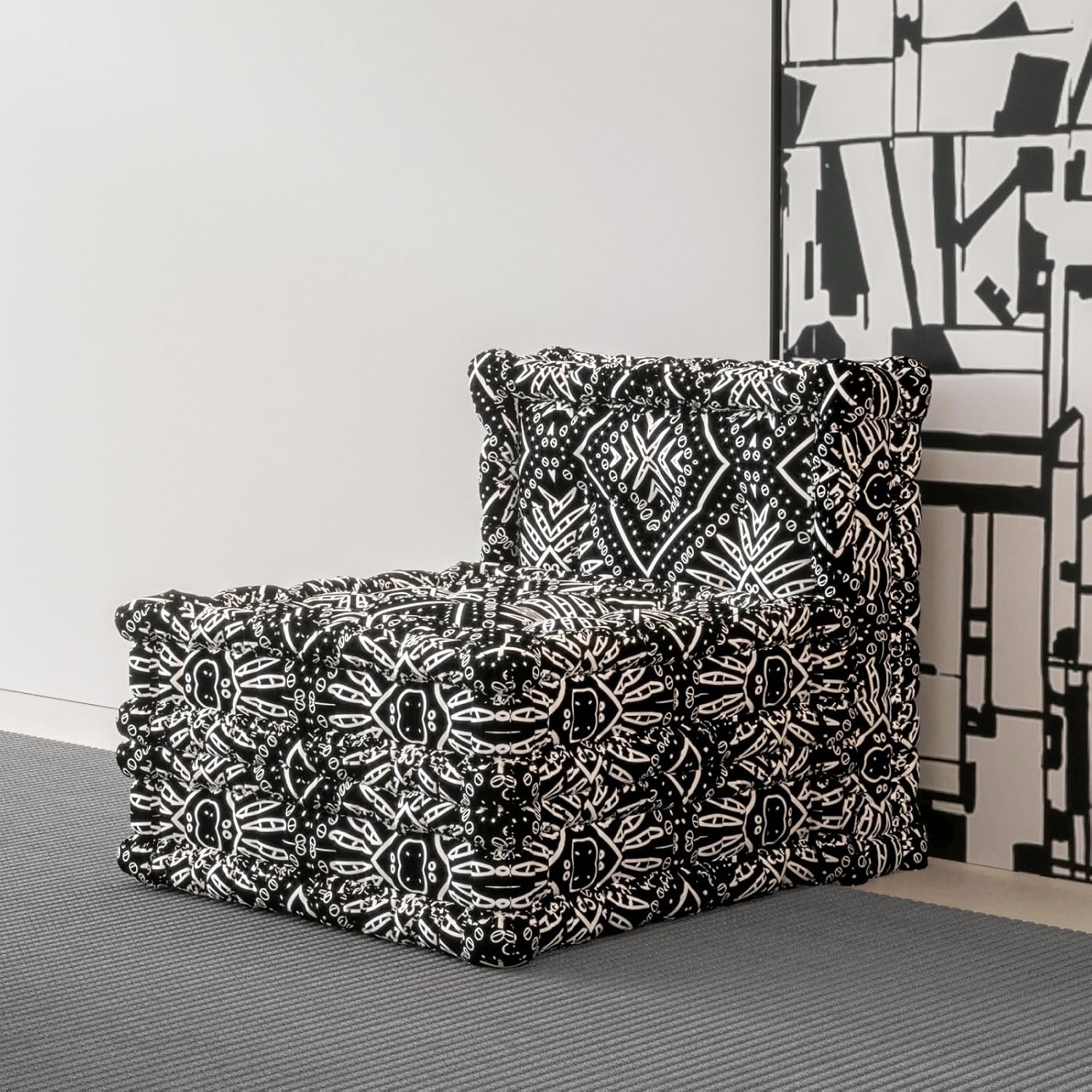 WOWMAX Floor Sofa Couch Boho –Fressia
