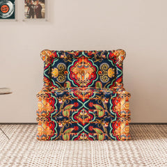 WOWMAX Floor Sofa Couch Boho – Ethnic Flower