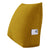 Triangular Bed Wedge Pillow with Removable and Washable Cover Linen— Yellow 23.5 Inches