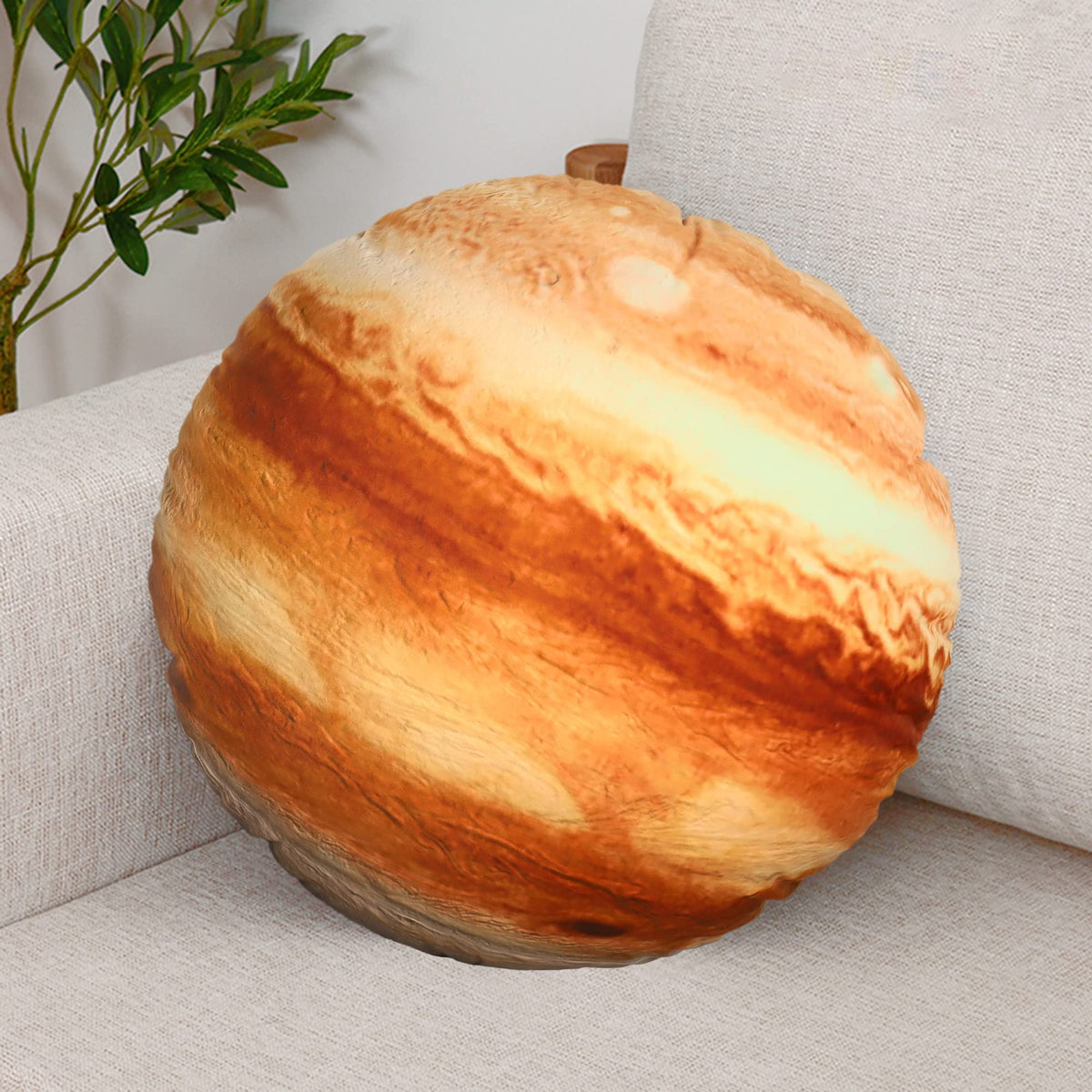 3D Curve Velvet Floor Pillows Planet Pillows