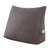 Triangular Bed Wedge Pillow with Removable and Washable Cover Linen— Deep Coffee 23.5 Inches