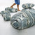 3D täytetty kivi tyynysetti lattiatyynyt selkänojan tyyny ulkona kodin sisustukseen lastenhuoneen tyyny pehmolelut 7 kpl ——uusi luukivi