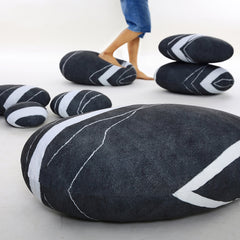 3D Stone Pillow 7 Pieces Set——New Cobblestone