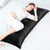 Suorakaiteen muotoinen sängynpäädyn lukuvartalotyyny, selkätuki Velvet-musta 