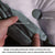 Suorakaiteen muotoinen sängynpääty lukuvartalotyyny, selkätuki Velvet-harmaa 