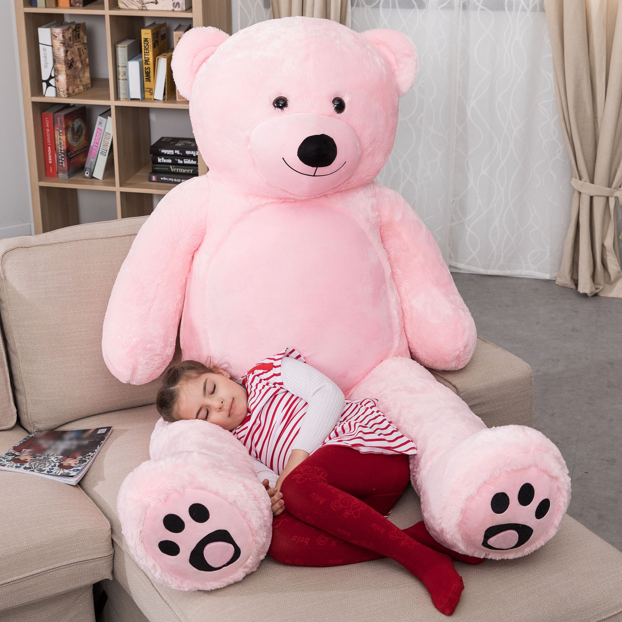 6 Foot Giant Huge Life Size Teddy Bear Daneey 72 Inches