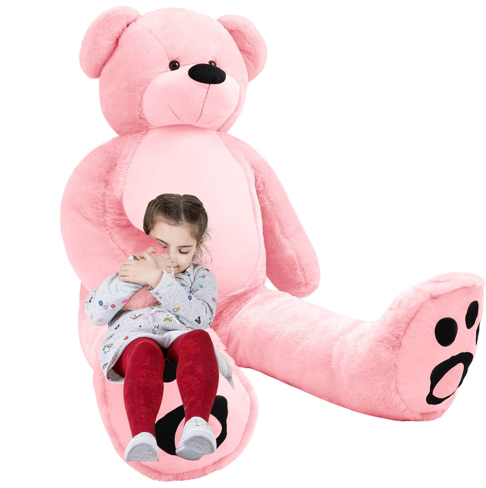 6 Foot Giant Huge Life Size Teddy Bear Daneey 72 Inches – wowmax