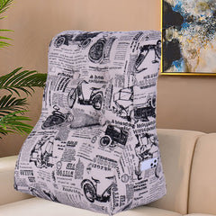 Positioning Support Reading Backrest Cushion—Newspaper