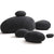 3D Curve Living Stones Kissen 6 verschiedene Größen Big Rock Pillows Neue Kieselsteinkissen – Dunkelgrau 