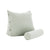 Säädettävä Bed Wedge -tyynyn kaula-selkätuki Tyynyt, joissa on pehmuste liinavaatteet - valkoinen 23,5 tuumaa